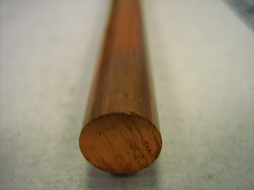 Kupferrund E-Cu 12 mm Länge 1000 mm