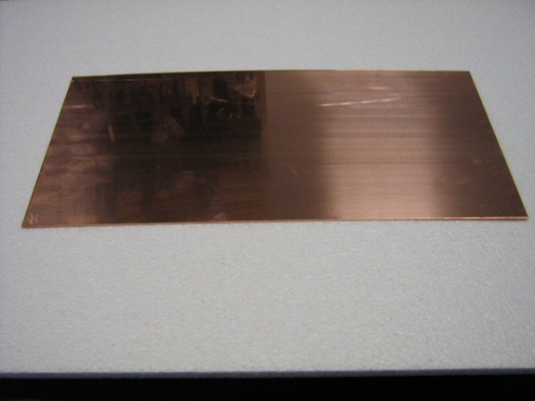 Kupferblech 200x200x0,6 mm