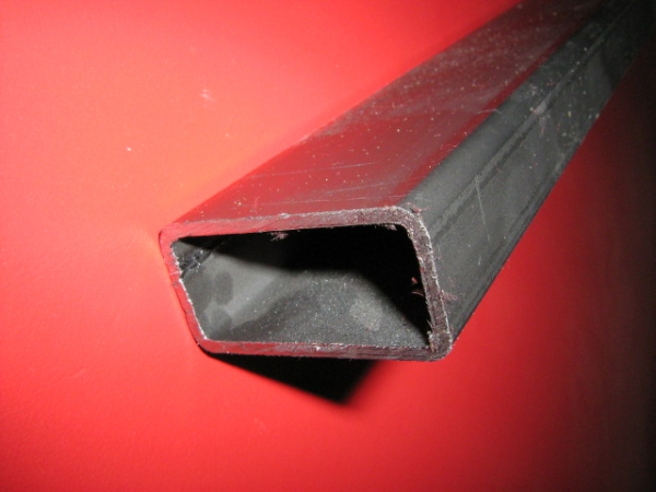 Rechteckrohr  40x20x2 mm Länge 1000 mm