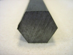 Autmatenstahl 9SMn28K Sechskant 10 mm Länge 1000 mm
